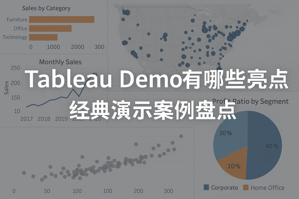 Tableau Demo有哪些亮点？经典演示案例盘点